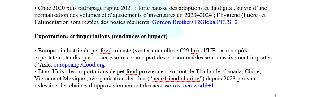 Analyse tendances du marché